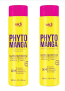 Kit Encaracolando A Juba 1L + Shampoo Phytomanga + Condicionador + Máscara Nutritiva Phyto Manga 300g Widi Care