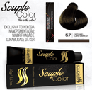 Coloração 5.7 Castanho Claro Marrom Color SoupleLiss 60gr