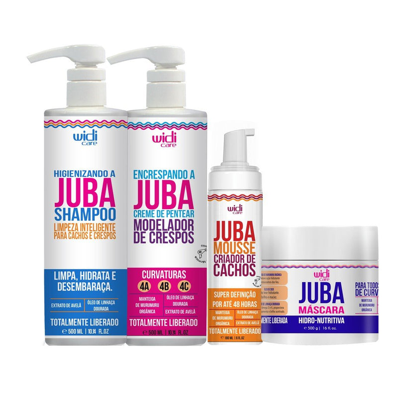 Widi Care Kit Encrespando -Shampoo - Mousse - Máscara 500gr