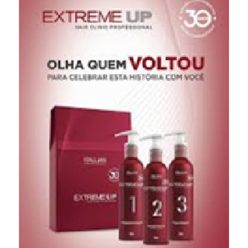 Kit Extreme Up Itallian Hairtech – Reconstrução Rápida e Eficiente