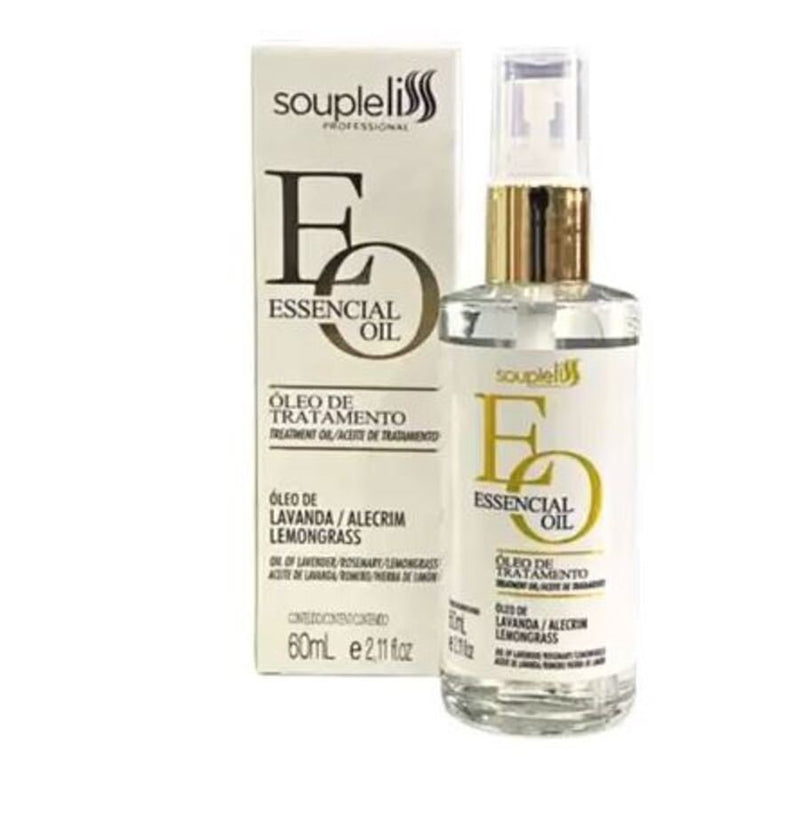 Óleo De Tratamento Essencial Oil Reparador Soupleliss 60ml
