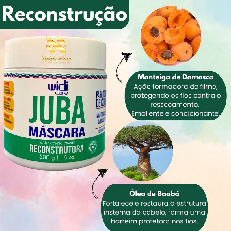 Cronograma JUBA - Butter Oil, Hidronutritiva, Reconstrutora - Widi Care