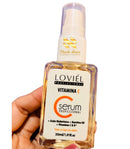 Loviel Serum Reparador Pontas Vitamina C Ácido Hialurônico - Keratina Oil - Vitaminas C & B 30ml