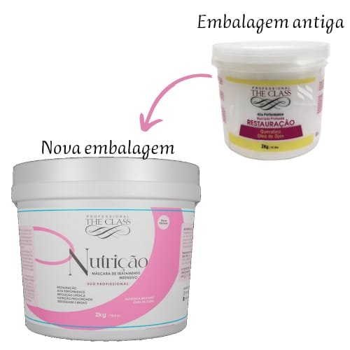 Máscara Restauração Nutrição Profunda The Class 2Kg - EXCLUSIVO PROFISSIONAL