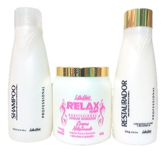 Lithium Relaxamento Relax Hair Life Hair 1kg