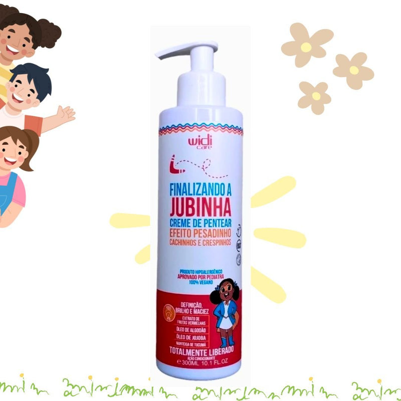 Jubinha Creme de Pentear Infantil Pesadinho Widi Care 300ml