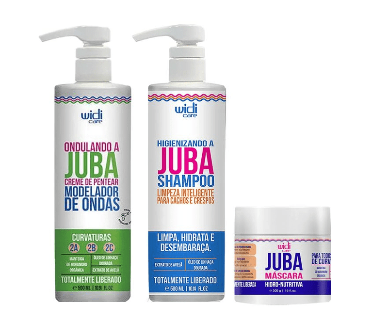 Ondulando + Shampoo 500ml + Másc Hidronutritiva Widi Care