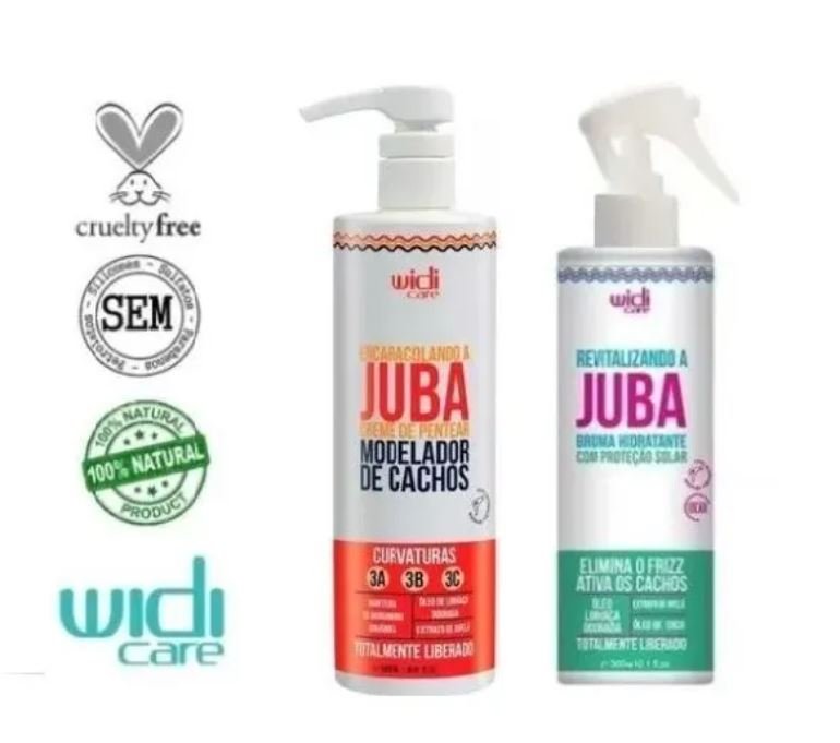 Kit Encaracolando 500ml Revitalizando Bruma 300ml Widi Care