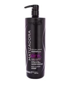 Máscara Matizadora Platinum Pink Efeito Champagne Souple Liss 1l Platinado
