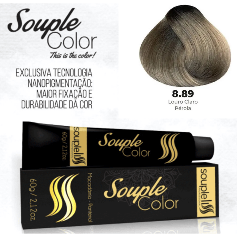 Coloração Soupleliss Tintura Para Cabelo 60g