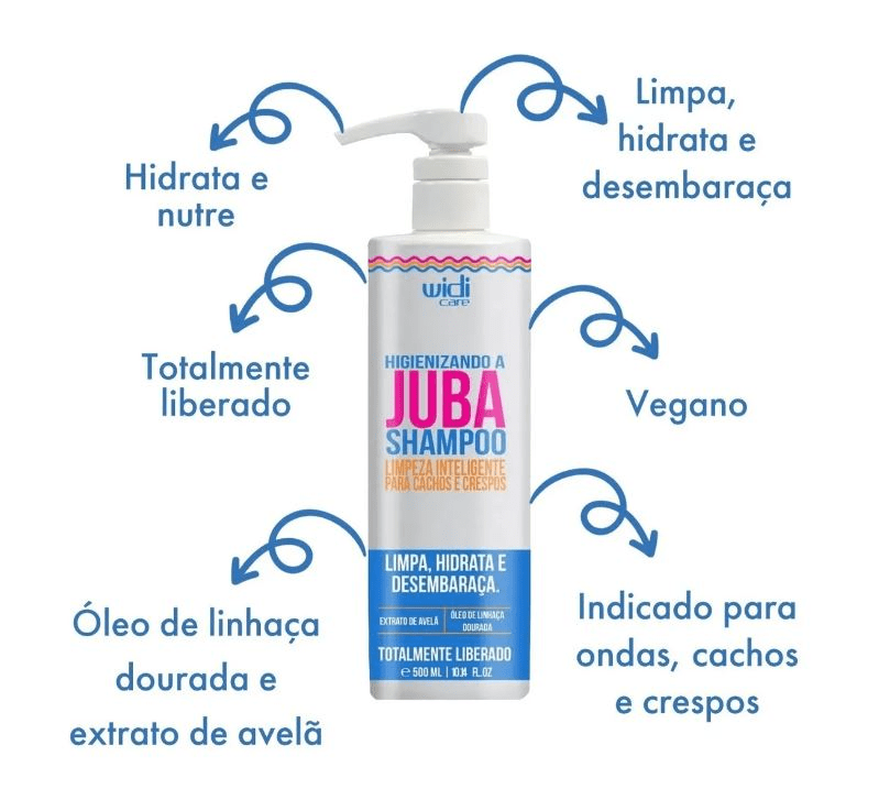 Shampoo - Co Wash - Mousse - Encaracolando 500ml Widi Care