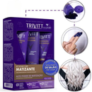Kit Home Care Blonde Matizante Trivitt Hidratação Itallian HairTech