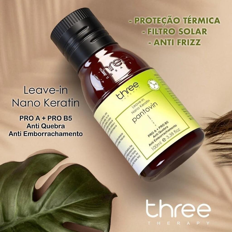 Pantovin Leave-in Nano Keratin 100ml  Antiquebra