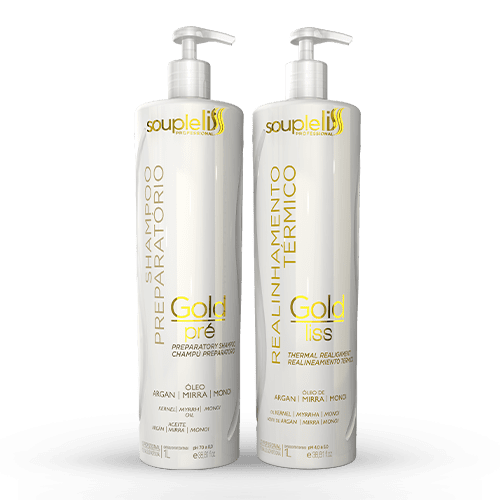 Souple LIss Gold Liss Escova Realinhamento Térmico