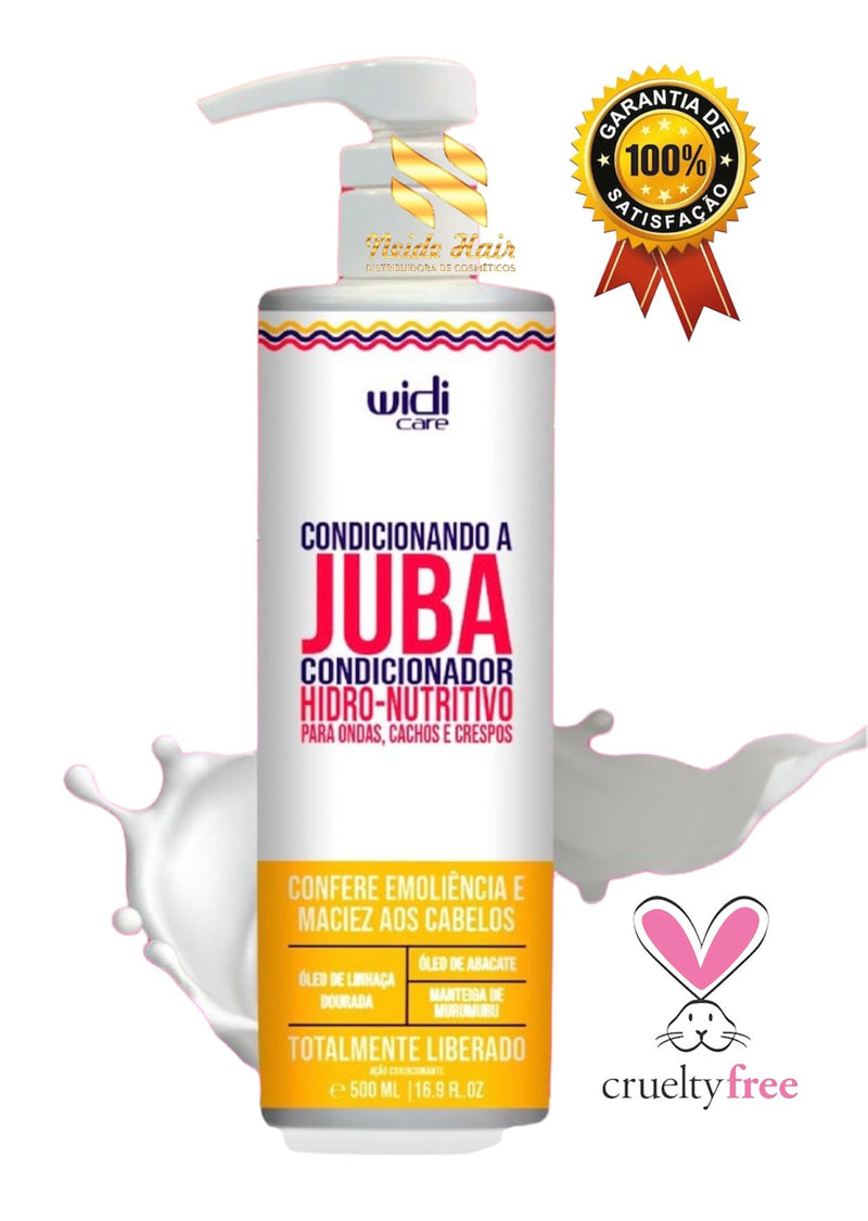 Kit Condicionador Hidro-nutritivo 500ml + Shampoo Limpeza Inteligente 500ml + Ondulando Modelador 500Ml Widi Care