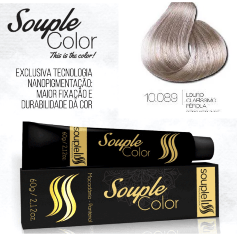 Coloração Soupleliss Tintura Para Cabelo 60g