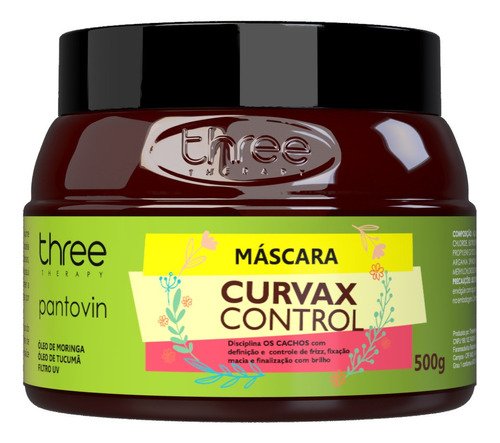 Pantovin Kit Curvax Control Cabelos Cacheados