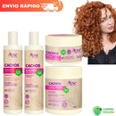 Kit Cachos Apse Apice - Shampoo, Condicionador, Mascara e Ativador de Cachos