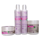 Kit Cachos Apse Apice - Shampoo, Condicionador, Mascara e Ativador de Cachos