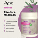 Kit Cachos Apse Apice - Shampoo, Condicionador, Mascara e Ativador de Cachos