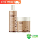 Kit Crespo Power Creme de Pentear 500g - Gelatina Apse 300ml Apice