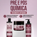 Kit Widi Care Pré e Pós Química - Shampoo + Condicionador + Máscara 300g