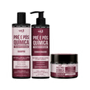 Kit Widi Care Pré e Pós Química - Shampoo + Condicionador + Máscara 300g