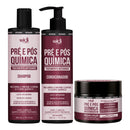 Kit Widi Care Pré e Pós Química - Shampoo + Condicionador + Máscara 300g