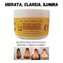 Máscara Super Clareadora Mel & Camomila 300g L&a Cosméticos.