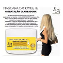 Máscara Super Clareadora Mel & Camomila 300g L&a Cosméticos.
