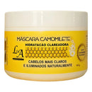 Máscara Super Clareadora Mel & Camomila 300g L&a Cosméticos.