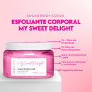 Esfoliante Corporal My Sweet Delight Barbour's Beauty 250g Fragrância Doce Sugar Body Scrub