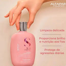Kit Moisture Nutritive Semi Di Lino Shampoo 250ml + Máscara 200ml Alfaparf