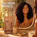 Refil Crespo Power Creme de Pentear Nutritivo Ápice Cosméticos 300ml | Anti-Frizz e Definição