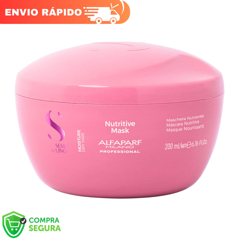 Máscara Moisture Nutritive Alfaparf 200gr Semi Di Lino
