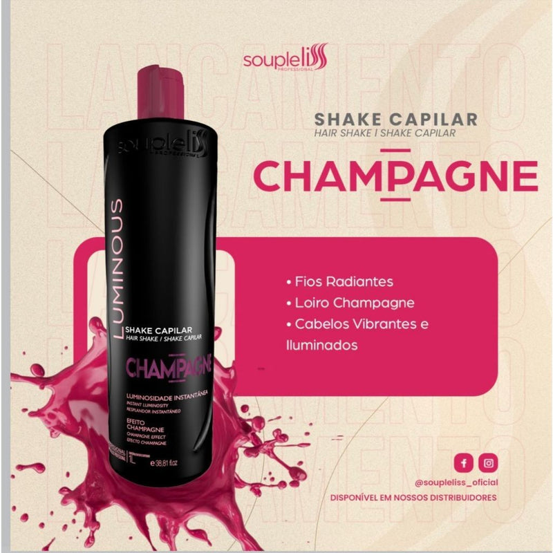 Luminous Shake Champagne - Efeito Champagne SoupleLiss 1L
