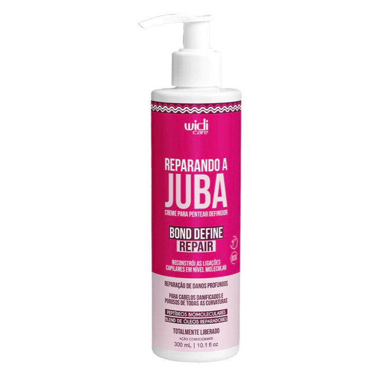 Creme Para Pentear Juba Bond Define Repair Widi Care 300ml - Lançamento
