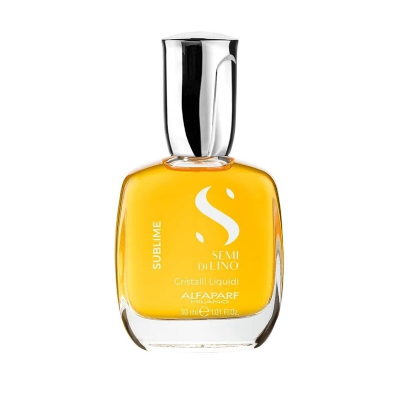 Kit Moisture Nutritive Shampoo 250ml - Máscara 200ml - Cristalli Liquid 15ml Alfaparf Semi Di Lino