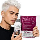 Kit Descolorante Nevou Nacré Kostume Ox 30v+Pó | Loiro Branquinho 140g