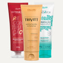 Kit Cronograma Capilar Itallian - Reconstrução, Hidratação e Nutrição