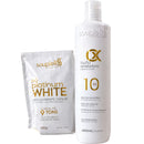 Pó Descolorante White 500gr + Ox 10 Vol Soupleliss