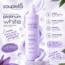 Máscara Matizadora Platinum White Efeito Branco SoupleLiss 500ml