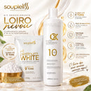 Pó Descolorante White 500gr + Ox 10 Vol Soupleliss