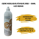 Creme Para Pentear Modelador 3abc Ativador Cachos Vixe Mainha 500ml