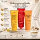 Kit Cronograma Capilar Itallian - Reconstrução, Hidratação e Nutrição