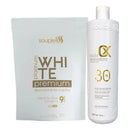 Pó Descolorante White 500gr + Ox 30 Vol Soupleliss