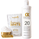 Pó Descolorante White 500gr + Ox 20 Vol Soupleliss
