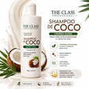 Shampoo de Coco Cabelos Ressecados The Class 500g